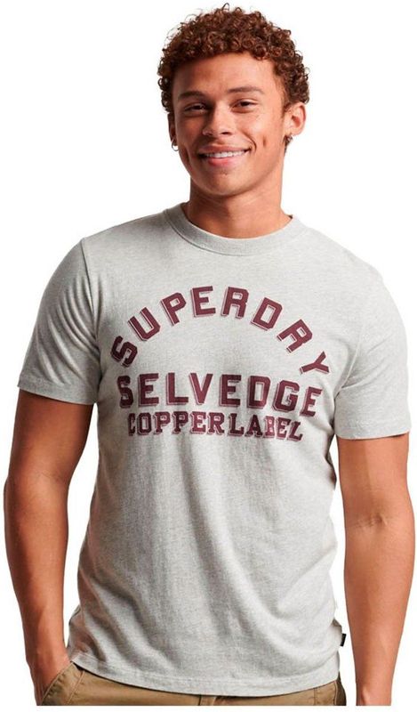 Superdry - Cooper Label Workwear - T-shirt - Korte Mouwen