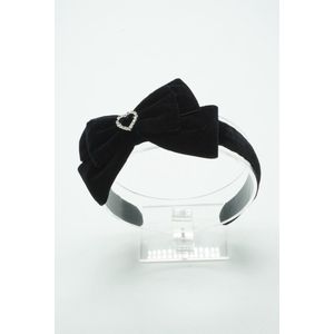 Fluweel luxe haarband – Zwart fluweel – Luxe haarband – Luxe accessoire - Haarstrik - Bows and Flowers