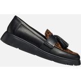 GEOX - Arlara - Loafers - Zwart/Cognac