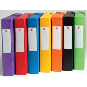 5 Star elastobox rug van 6 cm geassorteerde kleuren