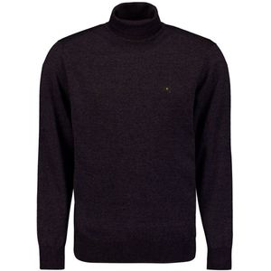 No Excess - Pullover - Zwart - Roll Neck