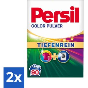 Persil Color - Waspoeder - Gekleurde Was - 90 Wasbeurten - Voordeelverpakking - 2 stuks