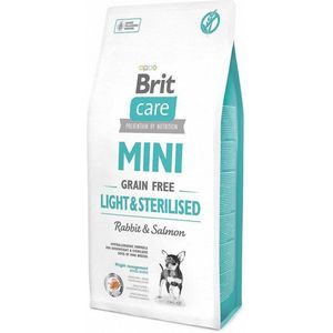 Brit Care Grainfree Mini Light & Sterilised Rabbit & Salmon 2 kg - Hond
