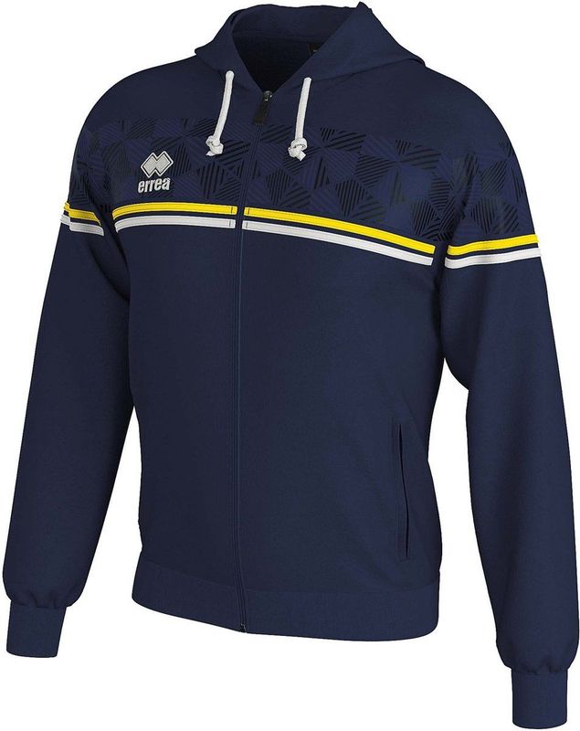 Errea - Dragos - Sweat - Verstelbare Capuchon - Zwart
