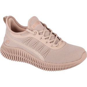 Skechers Bobs Geo-New Aesthetics 117417-TAN, Vrouwen, Beige, Sneakers,Sportschoenen, maat: 41
