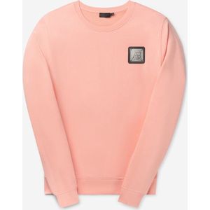 AB Lifestyle - Trui - Loose-Fit Metal Crewneck | Apricot Blush - Heren - Maat: S