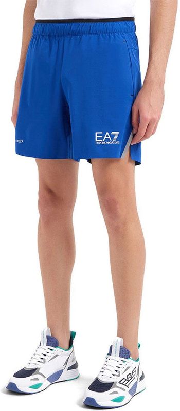 Ea7 Emporio Armani 7m001720_af17683 Korte Sportbroek Blauw XS Man