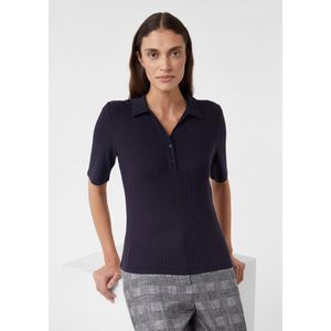 comma - T-Shirt - Slim-fit - Korte Mouwen