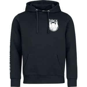 Sesame Street Rock Monster - Krümelmonster - Cookie Monster Heren Trui met capuchon - zwart - S