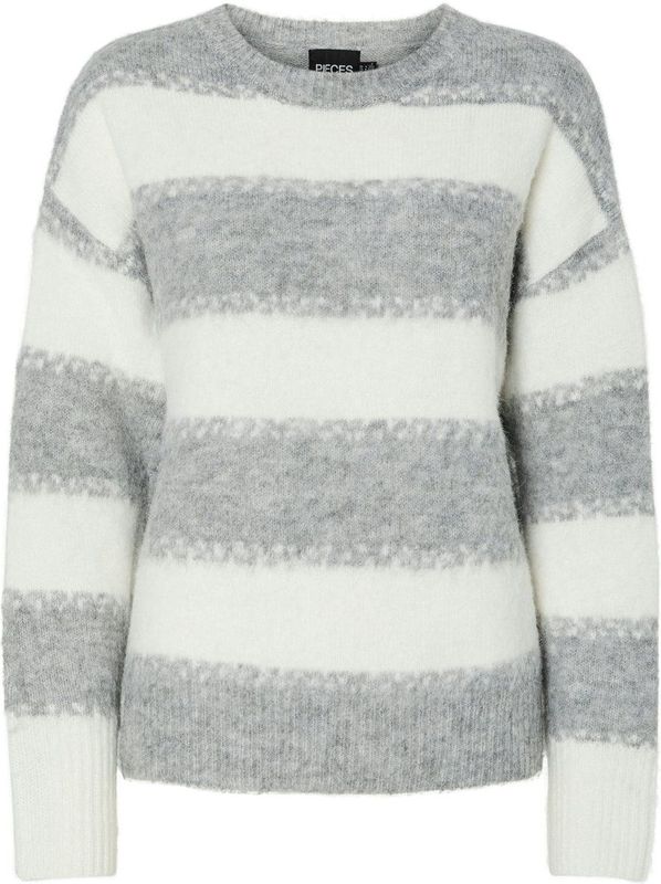 Pcmilla - Gebreide Trui - Knusse Knitwear - Ronde Hals - Lange Mouwen - Boxy Fit