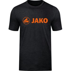 Jako - T-shirt Promo - Zwart Oranje T-shirt Kids-128