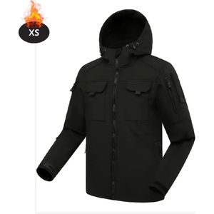 Livano Skipak - SkiBroek - Skijas - Ski Suit - Wintersport - Heren - Winter - Warm Fleece - Zwart - Maat XS