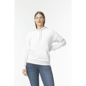 Sweatshirt Unisex L Gildan Lange mouw White 80% Katoen, 20% Polyester