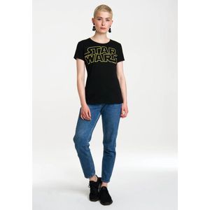 Star Wars logo shirt dames - Small