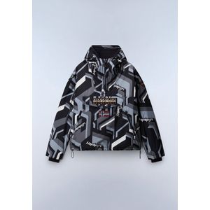 Napapijri, Heren, Jassen, Zwart, Maat: XS Poliester,