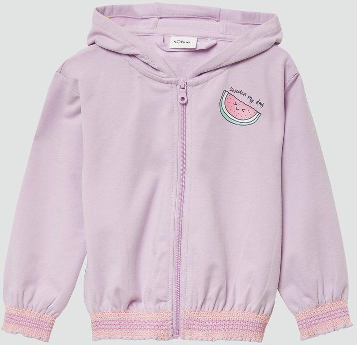 T-shirt - Katoenen Jersey - Glitterprints - Regular Fit