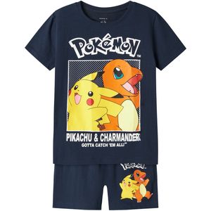 NAME IT NKMFUX POKEMON SS NIGHTSET SKY Jongens Nacht setje - Navy Blazer