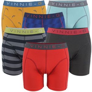 Vinnie-G - Boxershort Verrassingspakket - Multi kleuren - 6-pack