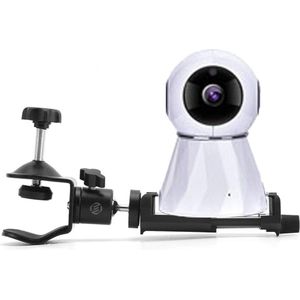 Equivera babyfoonhouder - Universal Baby Monitor Holder for Crib or Wall Shelf - Flexible Camera Holder, Versatile Assembly, No Tools or Wall Damage Required