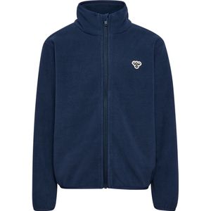 Hummel - hmlJR Fleece Zip Jacket BEE - Fleecejack - Donkerbruin