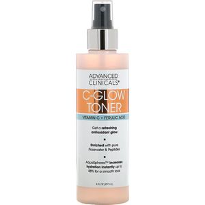 Advanced Clinicals - C-Glow Toner - Vitamin C + Ferulic Acid - 237 ml