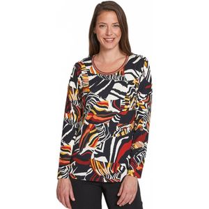 T-shirt met lange mouwen en opdruk