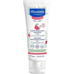 Mustela - Hydraterende Gezichtscrème - 40 ml - Voor Baby's Gevoelige Huid