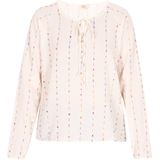 usha - FESTIVAL - Blouse - Geel Groen Pink Offwhite - Lange Mouw