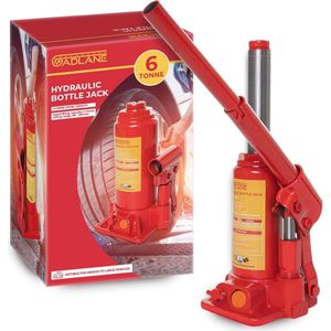 Hydraulische flessenkrik 6 ton - sterke krik voor grote voertuigen