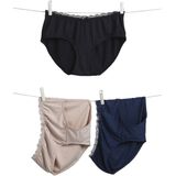 Set van 3 - Zwangerschapsbroekjes - Marineblauw - Bamboe Viscose