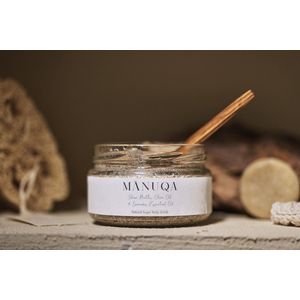 All Natural Body Scrub Citrusvruchten met suiker (230 ml) - hydraterend, verzorgend, beschermend en parfumvrij