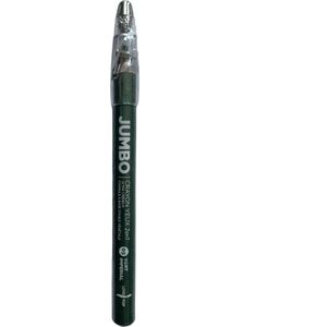 Lovely Pop - JUMBO 2 in 1 Matte Oogschaduw en Oogpotlood - Groen - Vert Imperial - Ultra Romig - 1 Potlood met puntenslijper - Nummer 05