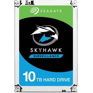 Seagate - SkyHawk AI - Interne Harde Schijf - 10 TB - Zilver - SATA 6 Gb/s