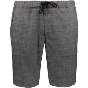 Cars Jeans - Heren Short - Geblokt - Revalo - Antraciet