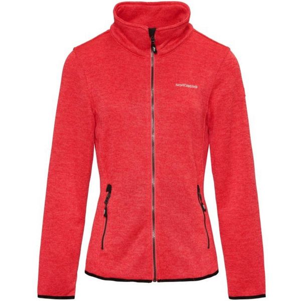 Nord Berg Britt fleece vest lang dames marine  bolcom