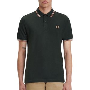 Fred Perry Polo M3600 Donkergroen U94 - Maat M - Heren