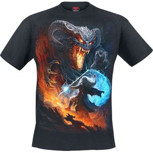 Spiral Infernal Duel Heren T-shirt - zwart - 4XL
