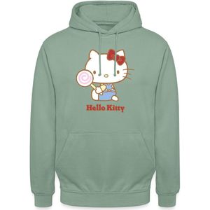 Hello Kitty Met Een Lollipop Hoodie Unisex