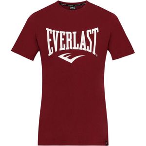 Everlast Russel - T-Shirt - Katoen - Wijnrood - S