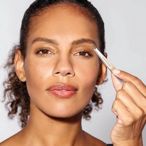 Wenkbrauwpincet klassiek roestvrij staal - studio collection met precisiepuntjes