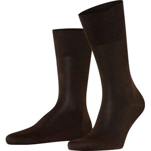 FALKE Tiago business & casual organisch katoen sokken heren bruin - Maat 49-50