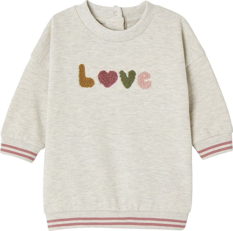 Fleece Jurk - Roze - Katoen/Gerecycled Polyester