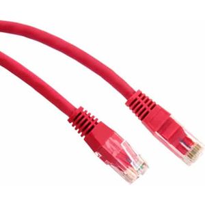 Danicom Base Link Cat5e patchkabel 1m Rood - netwerkkabel