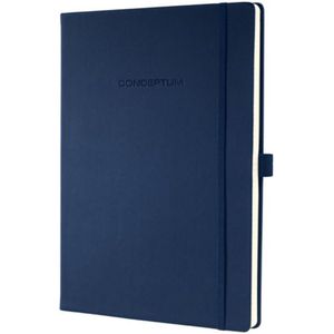 Sigel - notitieboek - Conceptum Pure - A5 - donkerblauw - hardcover - 194 pagina's - 80 grams - lijn - SI-CO657