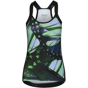 Bioracer Icon Mouwloos Fietstrui Groen S Vrouw