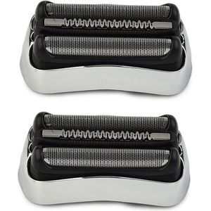 Scheerhoofden - Geschikt voor Braun Series 3 - Scheeraccessoires voor Mannen - 2 Set