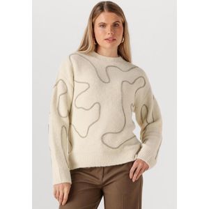 Copenhagen Muse Cmpella-pullover Truien & vesten Dames - Sweater - Hoodie - Vest- Creme - Maat L