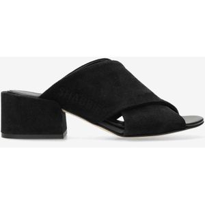 Shabbies Amsterdam - Heeled Sandalen - Zwart - Wayona Cross