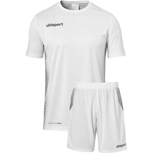 Uhlsport Score Kit SS  Sportshirt performance - Maat 116  - Unisex - wit/zwart
