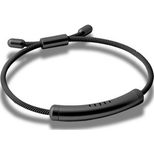 DrPhone BugBlocker Anti-Muggen Armband – 360 Dagen Bescherming – Incl. 12 Geursticks (1 jaar) – DEET-Vrij – Verstelbaar – Veilig voor Kinderen en Volwassenen - Zwart